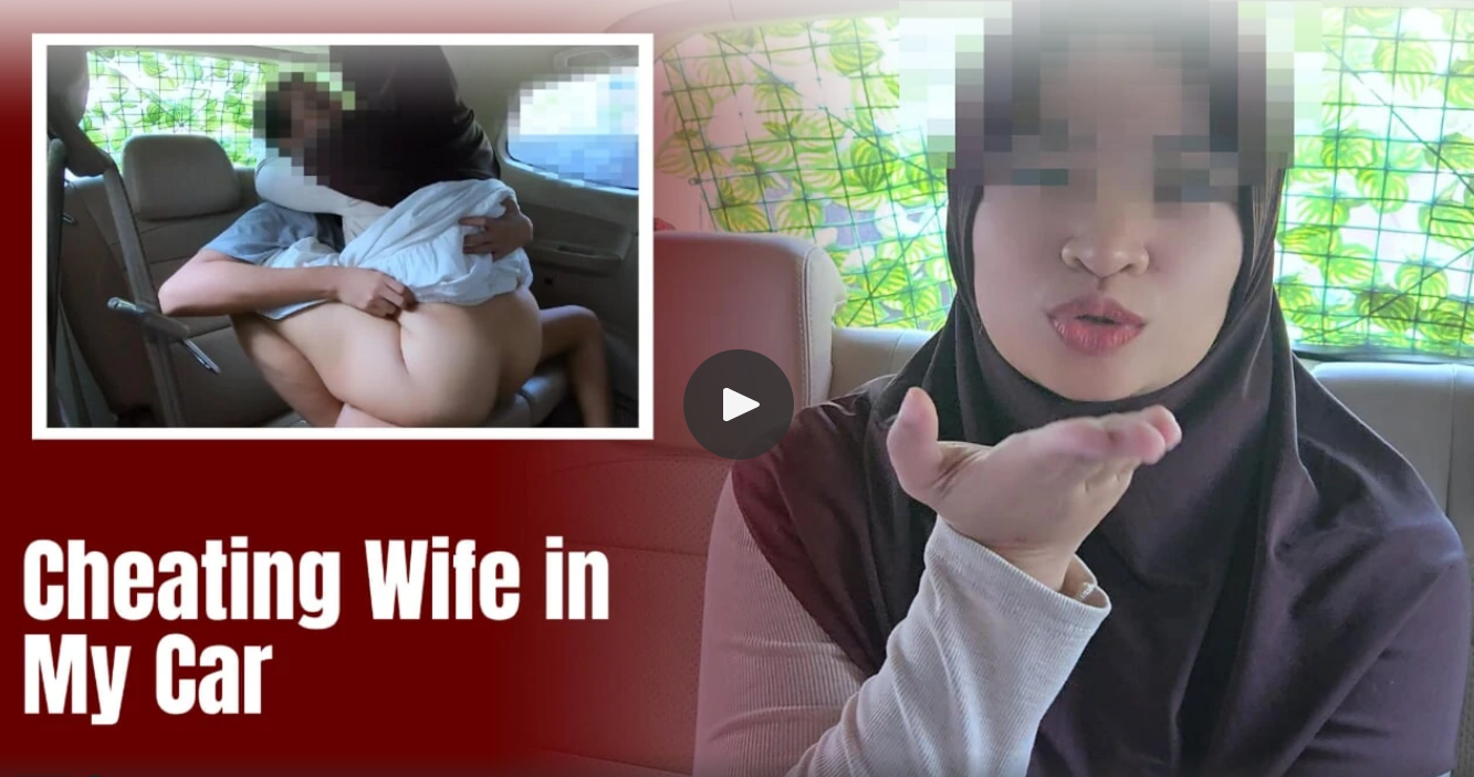 Istri Berhijab Yang Baru Menikah Selingkuh Di Dalam Mobilku - Minokiiko